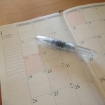 6週連続で週末に外出予定(未定含む)だが、伝えているのは2回分のみ。