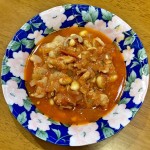 オヤジごはん 豚肉と大豆のトマト煮