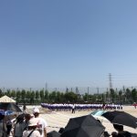 中学生最後の運動会 子供の成長を見にきた